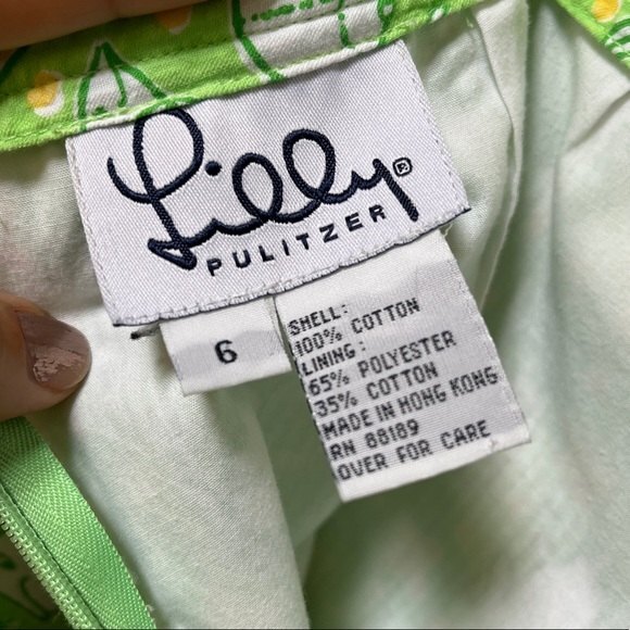 Lilly Pulitzer White Tag Vintage Sea Creature Print Cropped Pants 6 - Picture 6 of 10